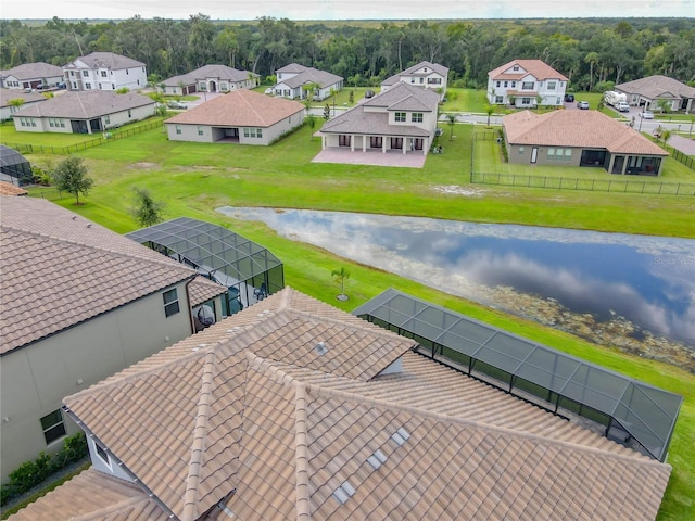 260 Teddy Rushing St, Debary, FL 32713 - aerial view featuring a water view and a residential view