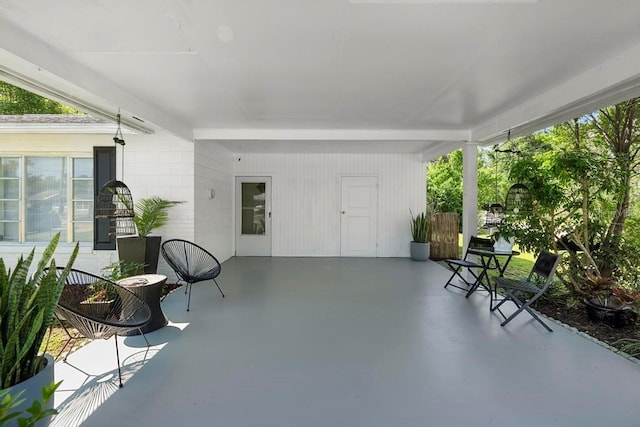 view of patio
