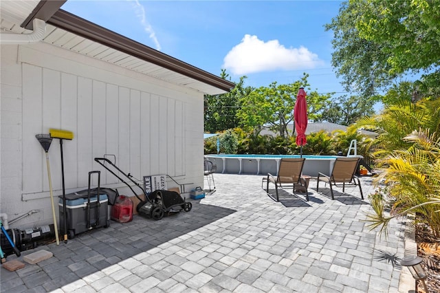 2824 Oak Lea Dr, South Daytona, FL 32119 - view of patio / terrace featuring an outdoor pool