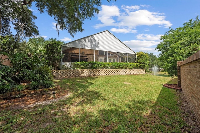 30 Reflections Village Dr, Ormond Beach, FL 32174 - view of yard with a sunroom