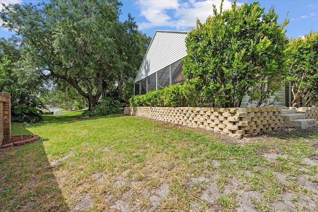 30 Reflections Village Dr, Ormond Beach, FL 32174 - view of yard with a sunroom