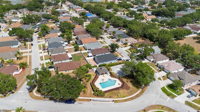15733 Green Point Ct, Clermont, FL 34714 - aerial view with a residential view