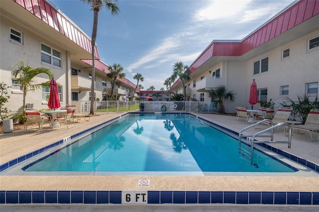 2711 N Halifax Ave Unit 496, Daytona Beach, FL 32118 - community pool with a patio area