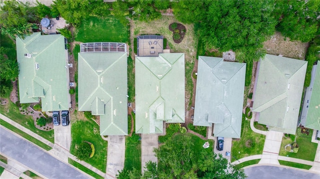 aerial view