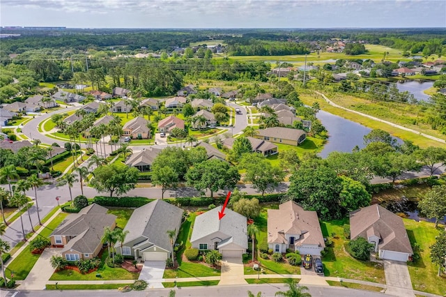 276 Gala Cir, Daytona Beach, FL 32124 - aerial perspective of suburban area featuring a large body of water