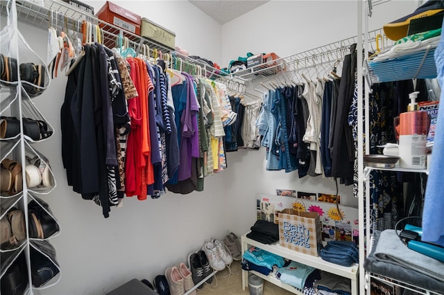 276 Gala Cir, Daytona Beach, FL 32124 - walk in closet featuring carpet flooring