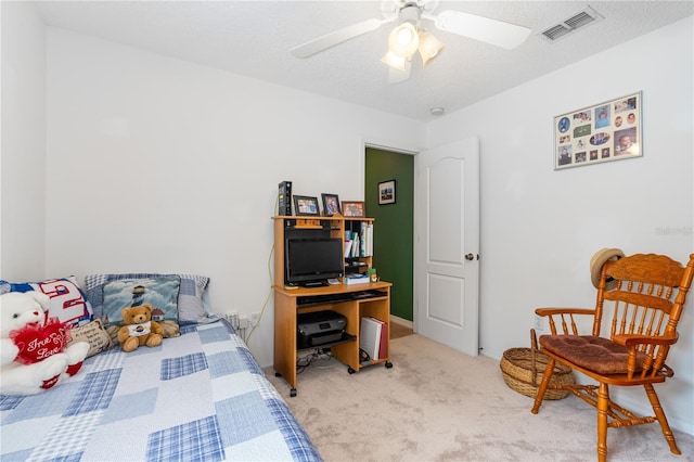 276 Gala Cir, Daytona Beach, FL 32124 - bedroom with carpet floors and ceiling fan