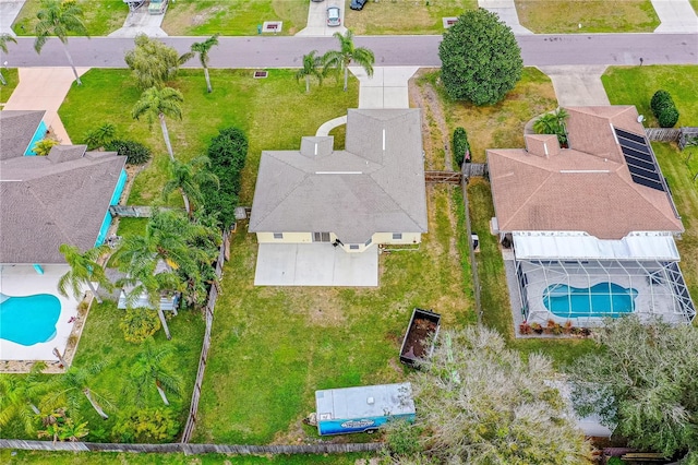 drone / aerial view