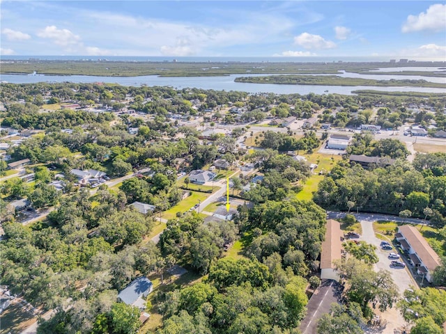 128 Oakridge Ave, Edgewater, FL 32132 - aerial view with a water view