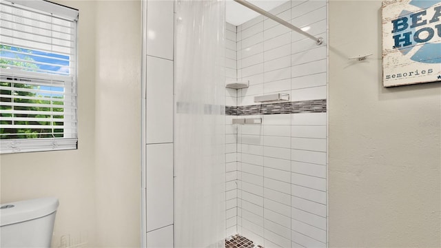 88 Valencia Dr, Ormond Beach, FL 32176 - full bathroom with a stall shower and toilet