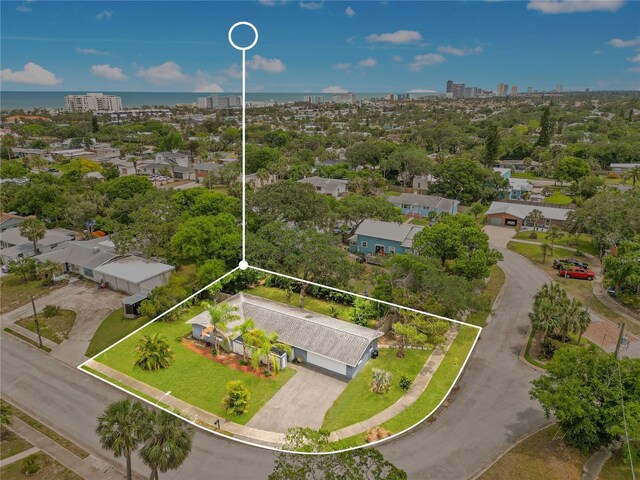 88 Valencia Dr, Ormond Beach, FL 32176 - view of urban area with property parcel outlined