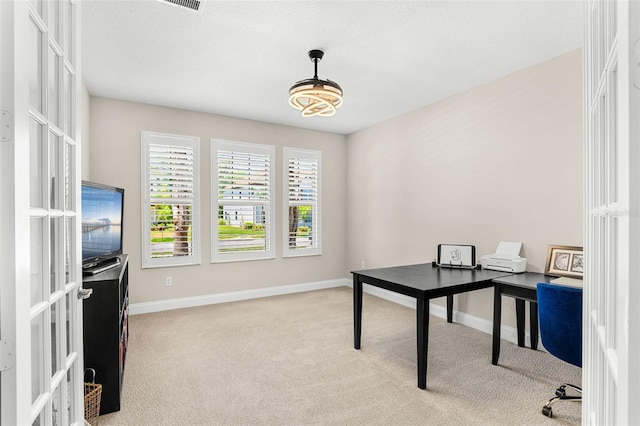 163 Rosa Bella Vw, Debary, FL 32713 - carpeted home office with baseboards and visible vents