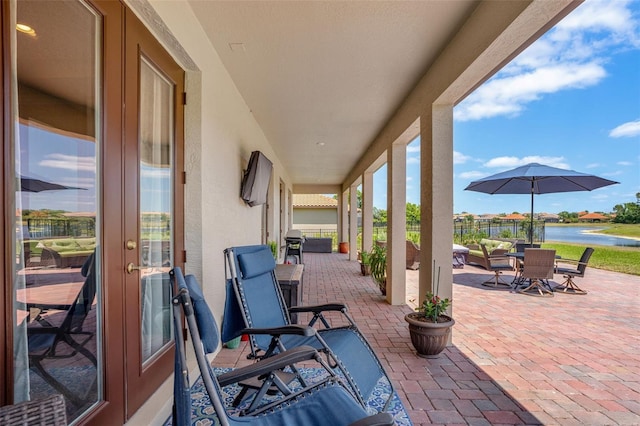 163 Rosa Bella Vw, Debary, FL 32713 - view of patio with outdoor dining area