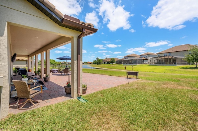 163 Rosa Bella Vw, Debary, FL 32713 - view of patio with a residential view