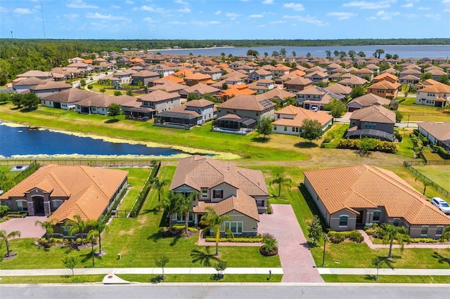 163 Rosa Bella Vw, Debary, FL 32713 - aerial view with a water view and a residential view