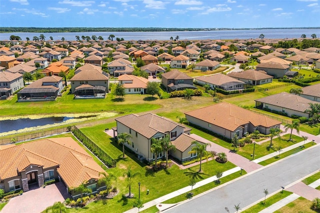 163 Rosa Bella Vw, Debary, FL 32713 - birds eye view of property with a water view and a residential view