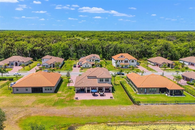 163 Rosa Bella Vw, Debary, FL 32713 - birds eye view of property featuring a view of trees and a residential view