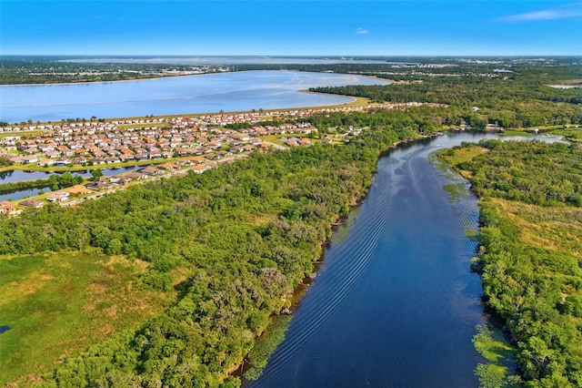 163 Rosa Bella Vw, Debary, FL 32713 - drone / aerial view with a water view and a forest view