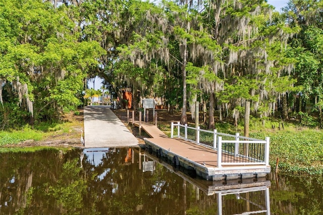 163 Rosa Bella Vw, Debary, FL 32713 - dock area with a water view