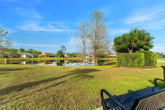 163 Rosa Bella Vw, Debary, FL 32713 - view of yard with a water view
