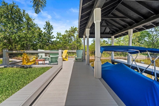 1446 Stone Trl, Enterprise, FL 32725 - view of dock