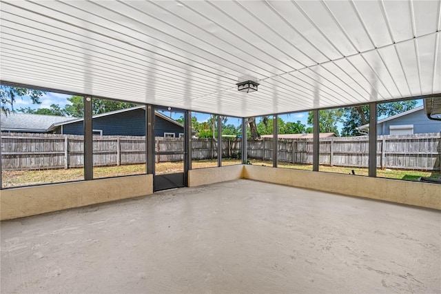 5788 Devon St, Port Orange, FL 32127 - unfurnished sunroom with plenty of natural light