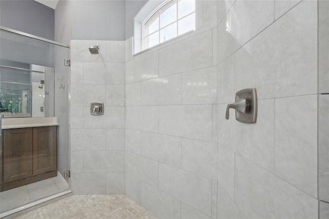 1641 Timber Hills Dr, Deland, FL 32724 - full bath featuring a tile shower and vanity