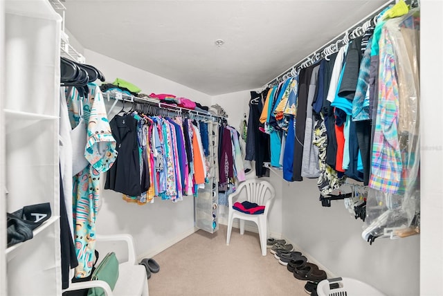 2967 S Atlantic Ave Unit 1601, Daytona Beach Shores, FL 32118 - spacious closet featuring carpet
