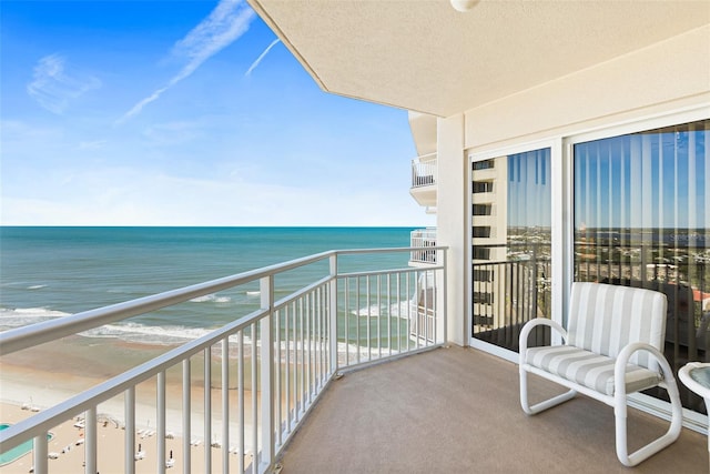 2967 S Atlantic Ave Unit 1601, Daytona Beach Shores, FL 32118 - balcony with a water view