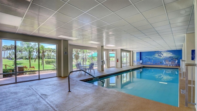 view of pool