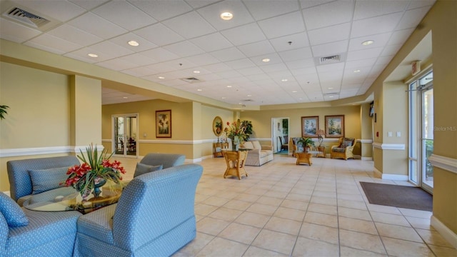 common area with visible vents