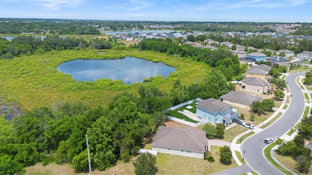 1480 Leitrim Loop, Apopka, FL 32703 - birds eye view of property featuring a water view and a residential view