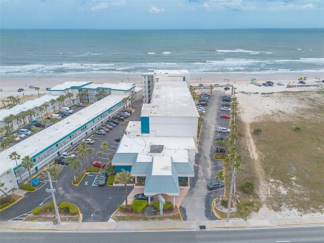 drone / aerial view of expansive beach