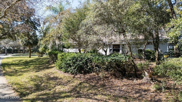 3601 Galway Ln, Ormond Beach, FL 32174 - view of front facade featuring a front lawn