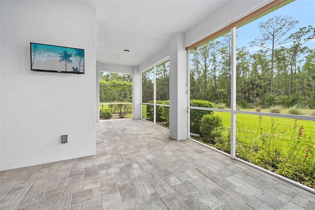 3322 Modena Way, New Smyrna Beach, FL 32168 - view of unfurnished sunroom