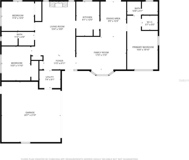 1209 James Ter, Daytona Beach, FL 32117 - floor plan / room layout