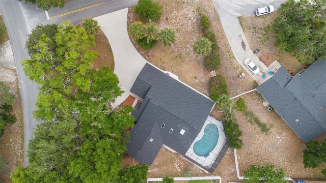 drone / aerial view