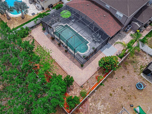4604 Barbados Loop, Clermont, FL 34711 - aerial view of property and surrounding area featuring a pool