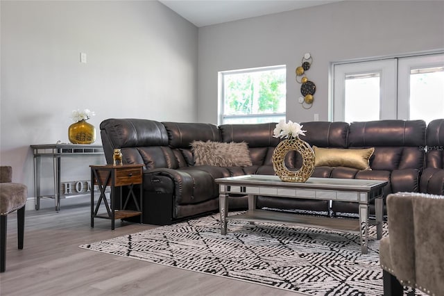 1738 Palm Rd, Ormond Beach, FL 32174 - living room with wood finished floors