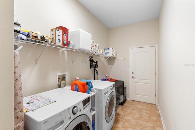 123 Ivydale Manor Dr, Deland, FL 32724 - laundry room with independent washer and dryer and baseboards
