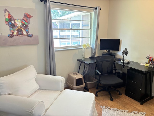 516 Hickorywood Ave, Altamonte Springs, FL 32714 - office area featuring light wood finished floors