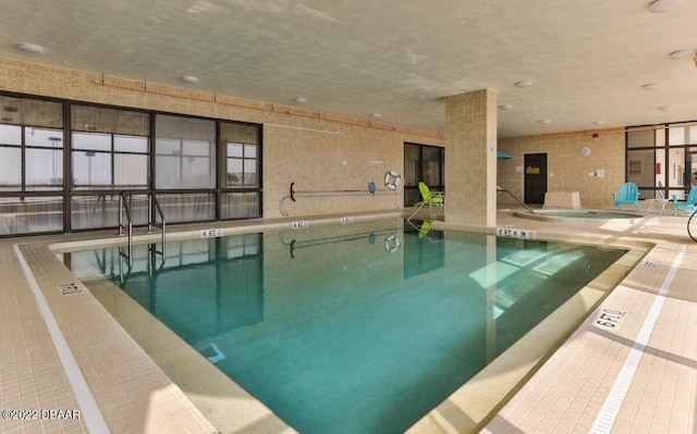 view of indoor community pool
