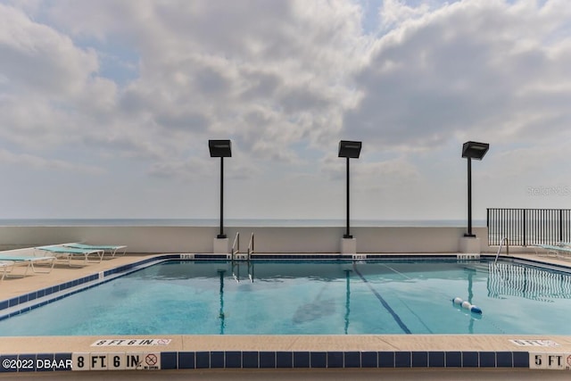 view of community pool