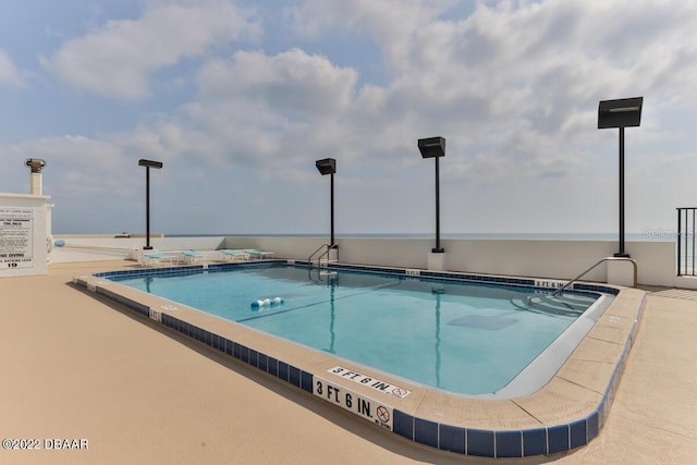 view of community pool