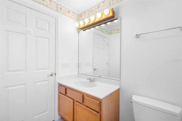 1120 W Glen Falls Rd, Deland, FL 32720 - bathroom featuring toilet and vanity