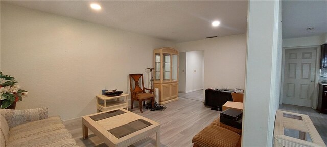 1621 Anniston Ave, Daytona Beach, FL 32117 - living room featuring light wood-style floors and recessed lighting
