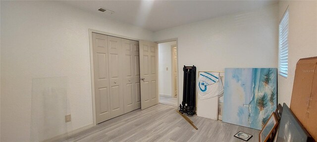 1621 Anniston Ave, Daytona Beach, FL 32117 - bedroom with light wood-style floors and a closet