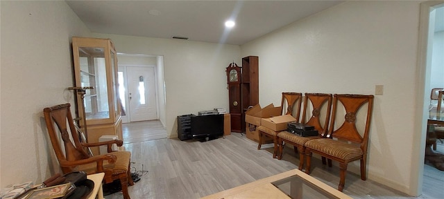 1621 Anniston Ave, Daytona Beach, FL 32117 - living area featuring light wood-type flooring