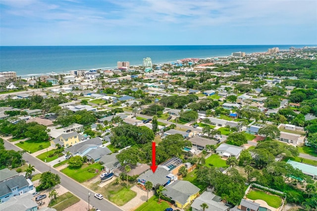 809 E 14th Ave, New Smyrna Beach, FL 32169 - aerial overview of property's location featuring a large body of water