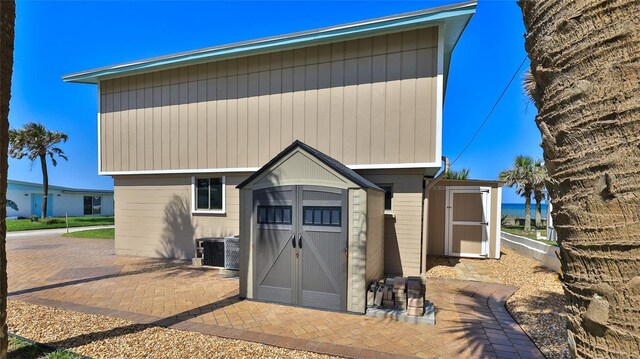 8 Ocean Dunes Dr, Ormond Beach, FL 32176 - view of shed with central AC unit